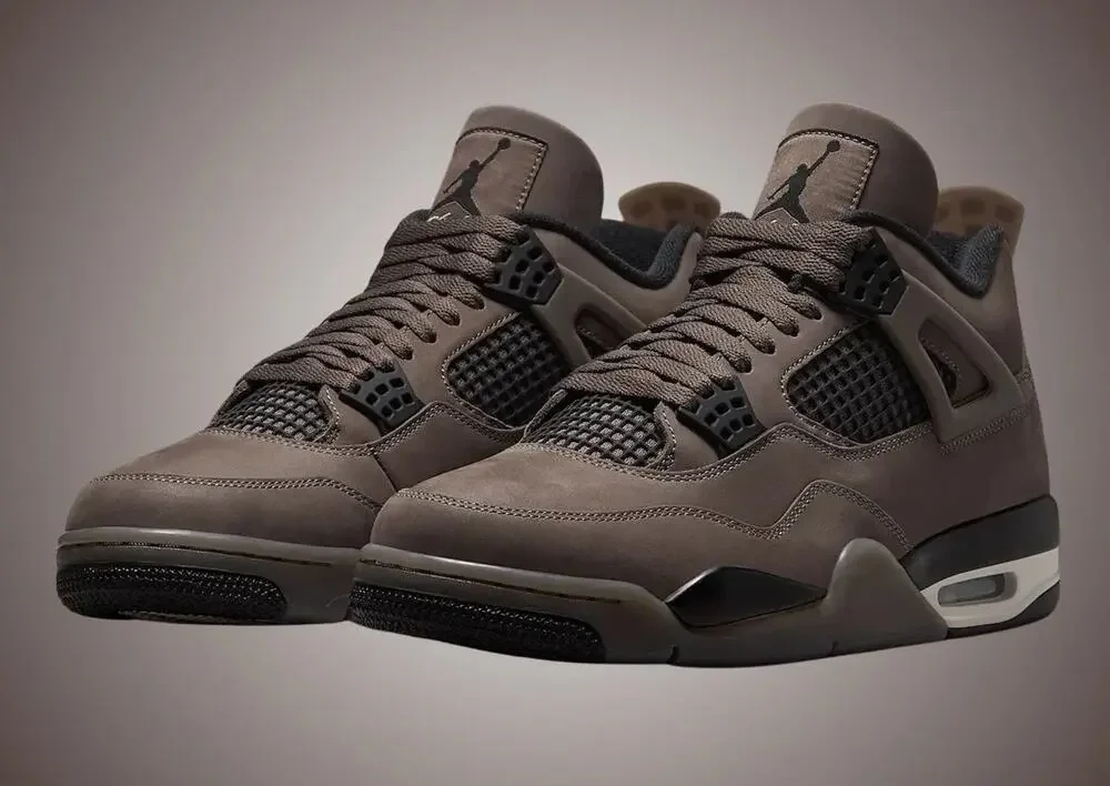 NEW Nike Air Jordan 4 Retro Cave Stone Black Phantom FV5029-200 Men's Size 12